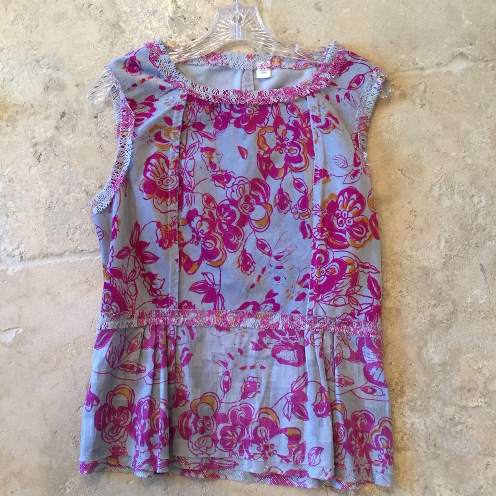 Floral Anthroplogie Blouse! - Picture 4 of 4